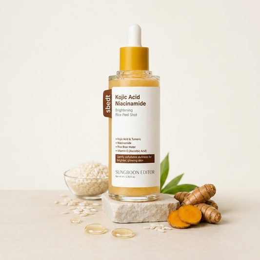SUNGBOON EDITOR Kojic Acid Niacin Brightening Rice Peel Shot